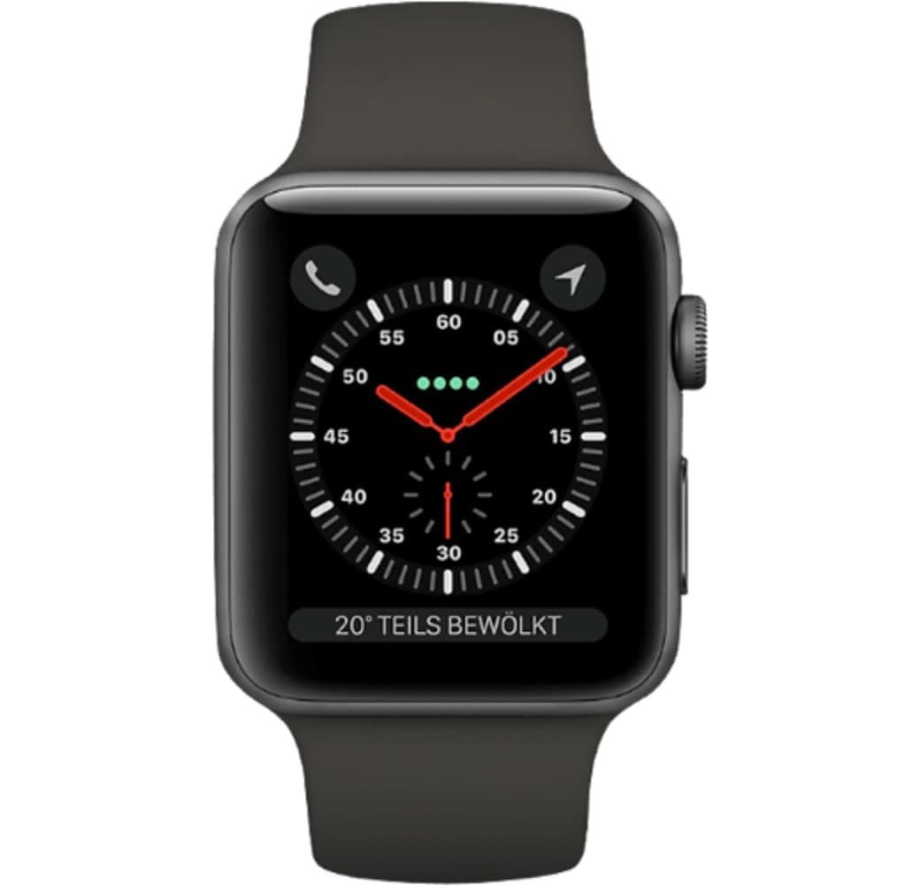Space Grau Apple Watch Series 3 GPS, 42mm.2