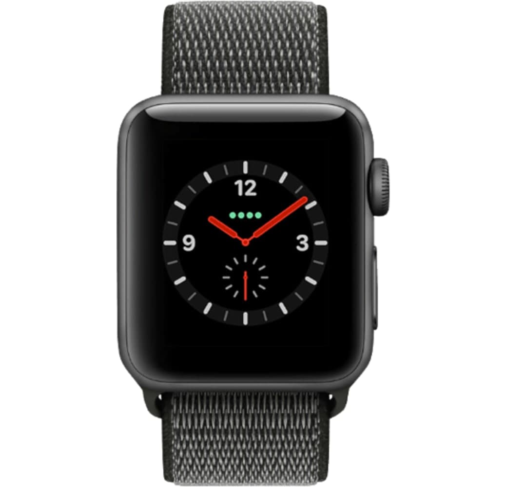 Spacegray Apple Watch Series 3 GPS + Cellular, 38mm Aluminium case, Sport band.2