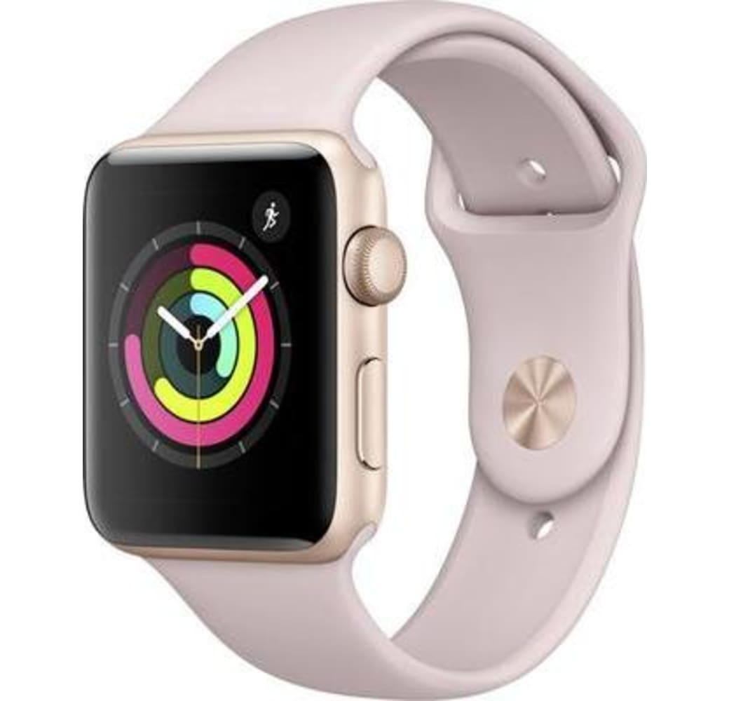 Gold Apple Watch Series 3 GPS, 42mm Aluminium case, Sport band.1