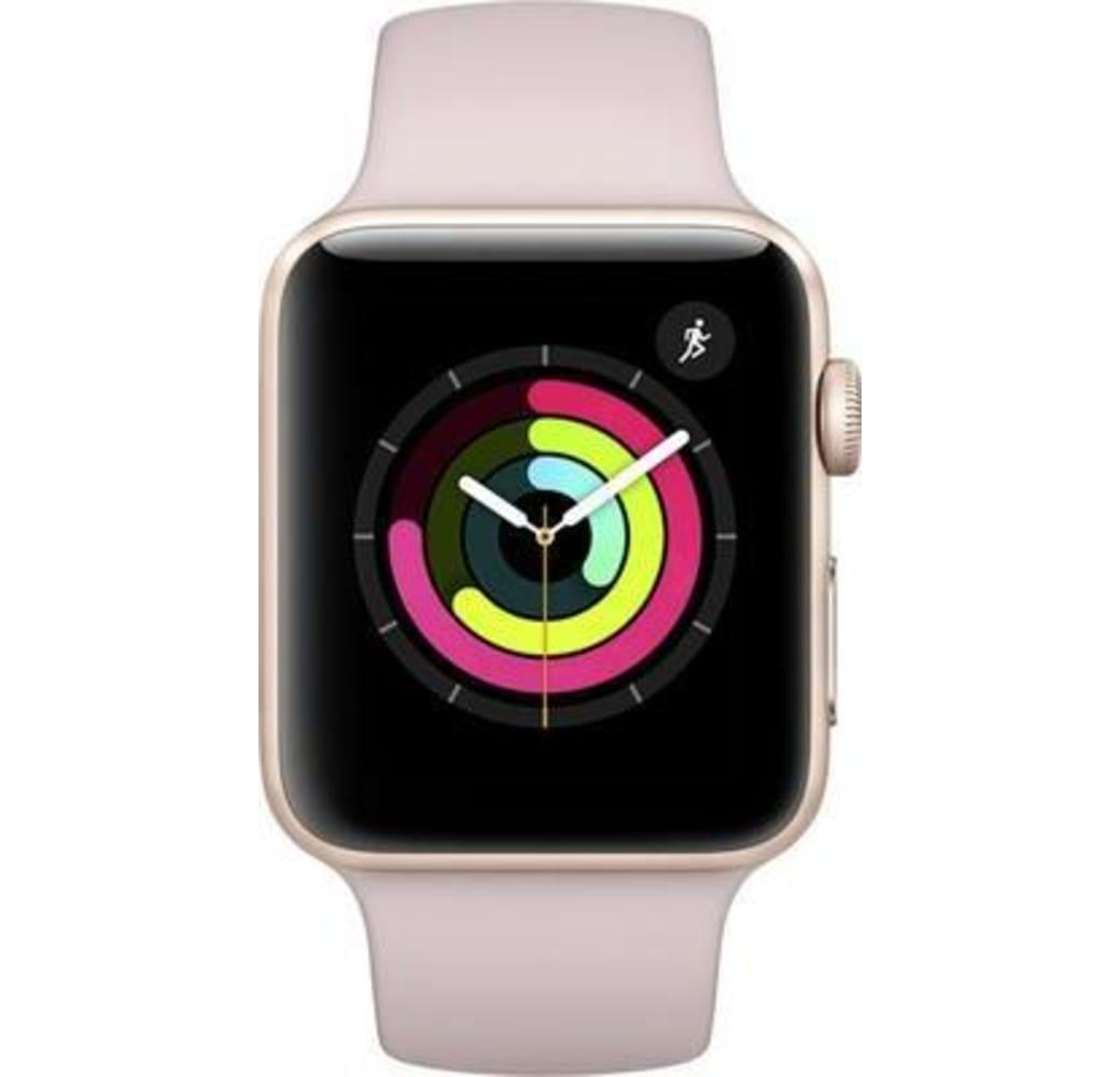 Gold Apple Watch Series 3 GPS, 42mm Aluminium case, Sport band.2