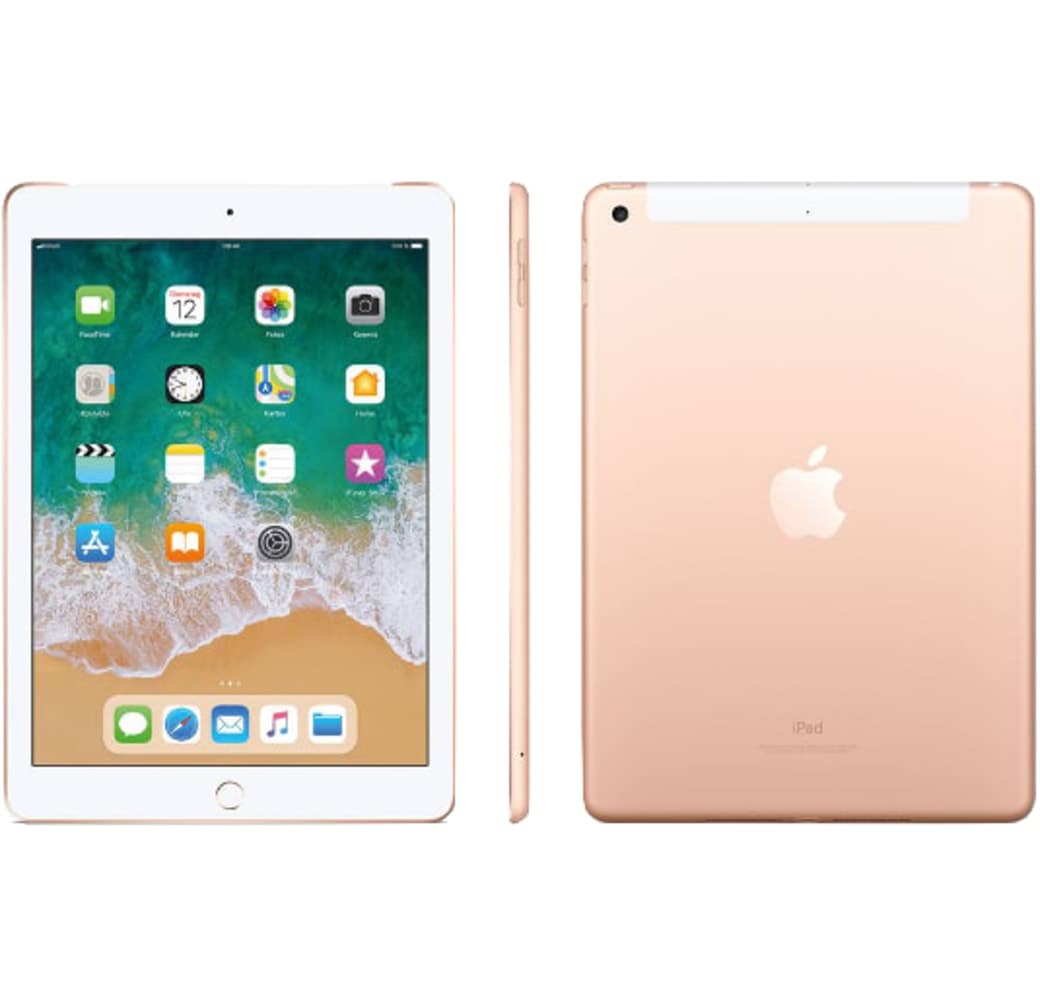Gold Apple iPad Wi-Fi + Cellular (2018).2