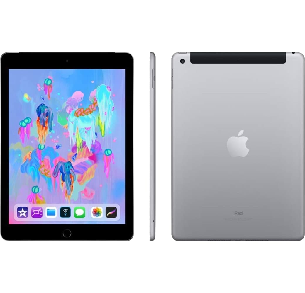 Space Grau Apple iPad Wi-Fi + Cellular (2018).1