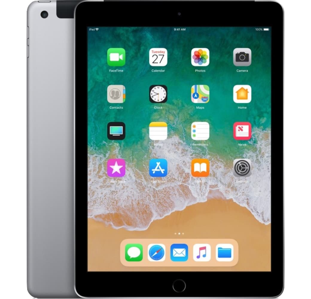 Space Grau Apple iPad Wi-Fi + Cellular (2018).3