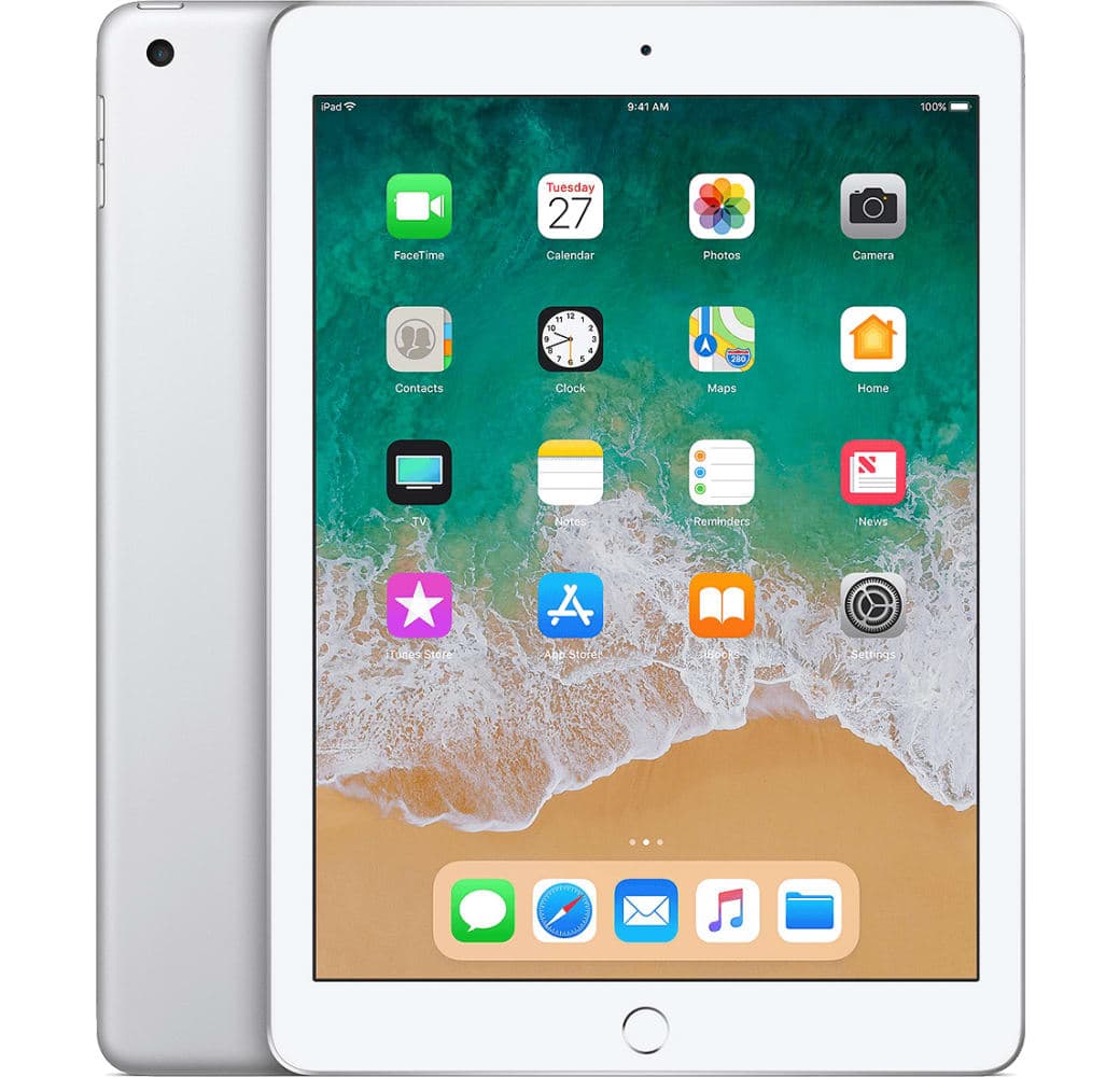 Silber Apple iPad Wi-Fi (2018).1