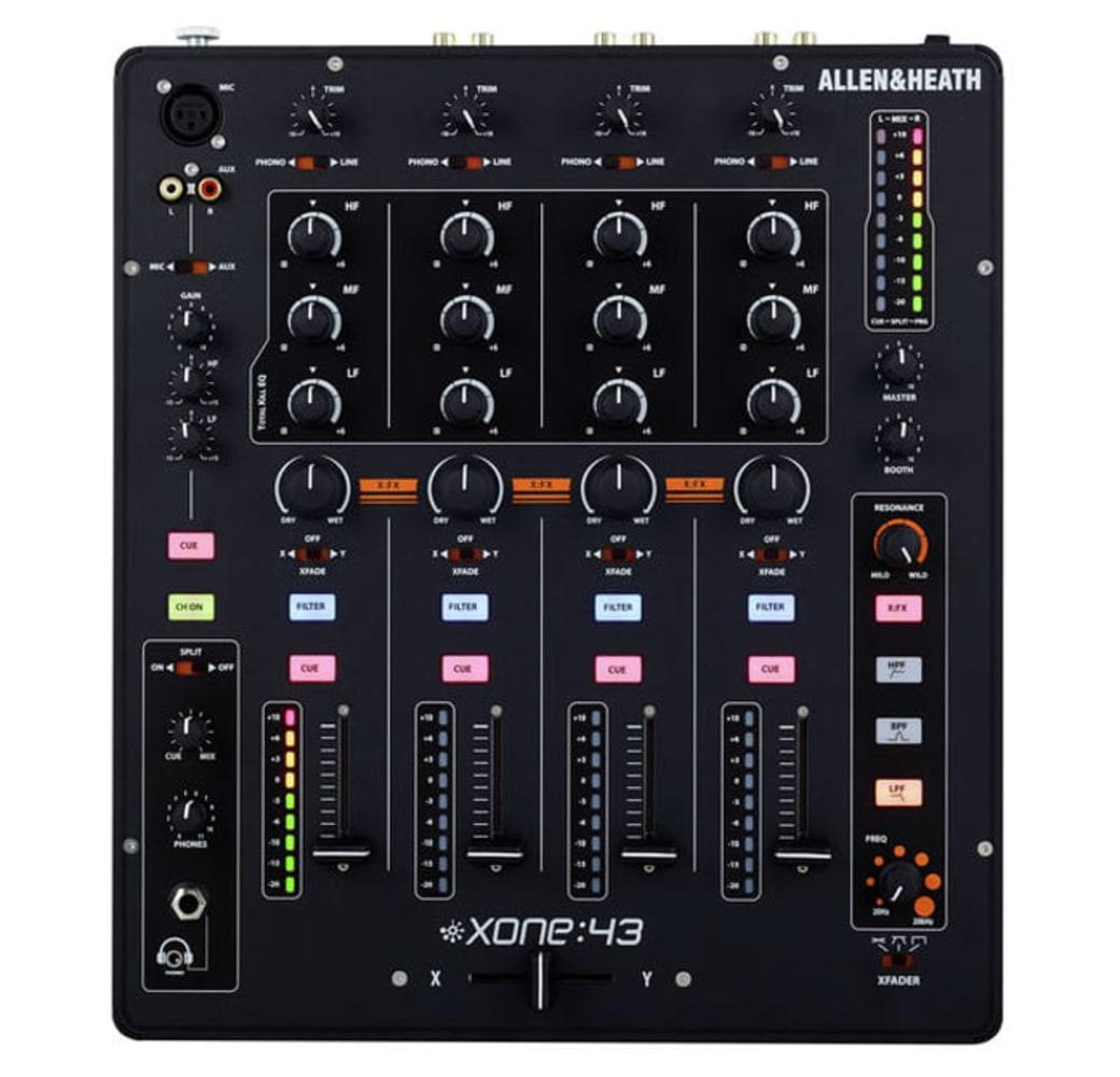 Schwarz Allen & Heath Xone 43 4+1 Channel DJ mixer.2