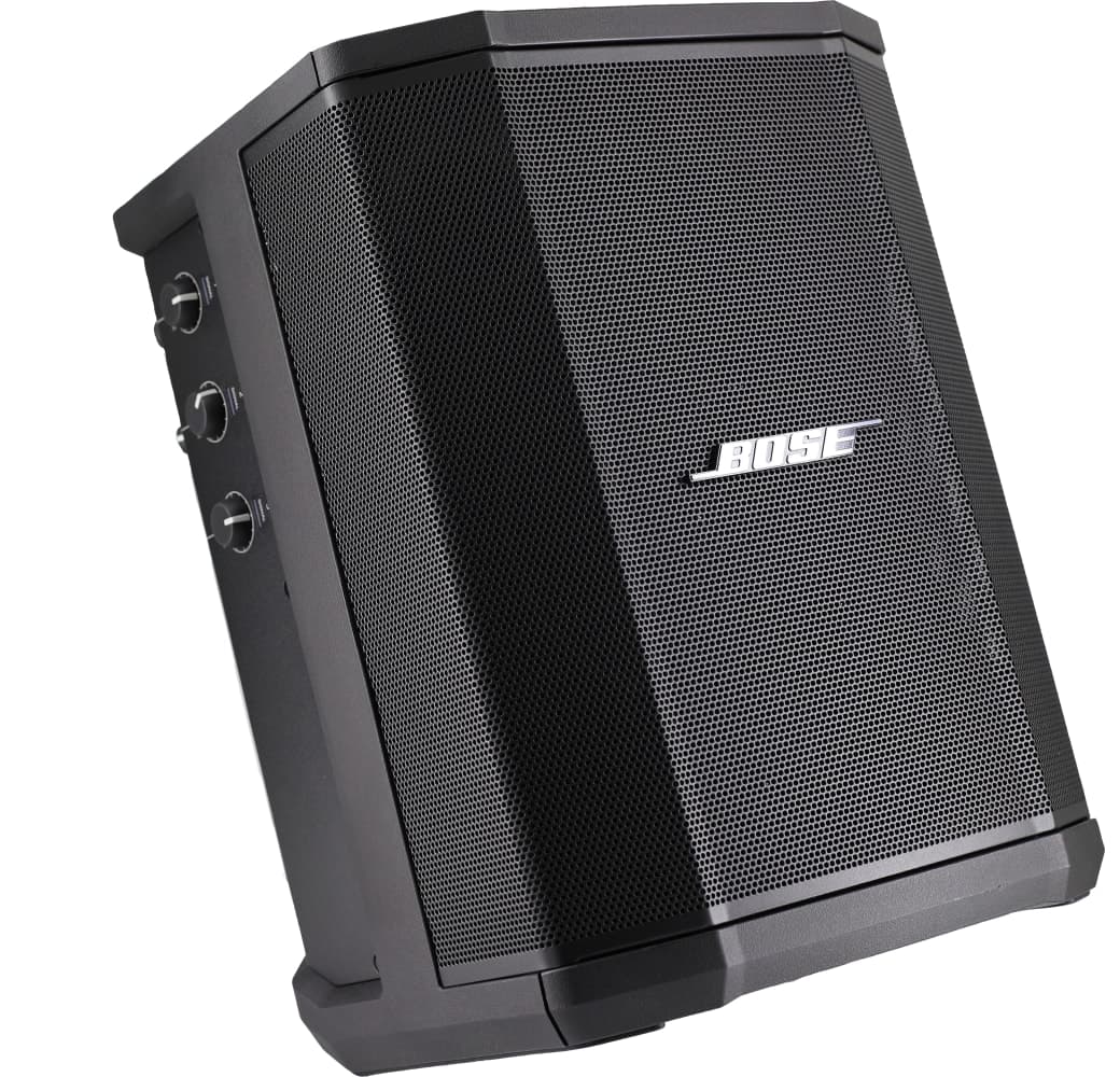 Black Bose S1 Pro Portable PA System.2