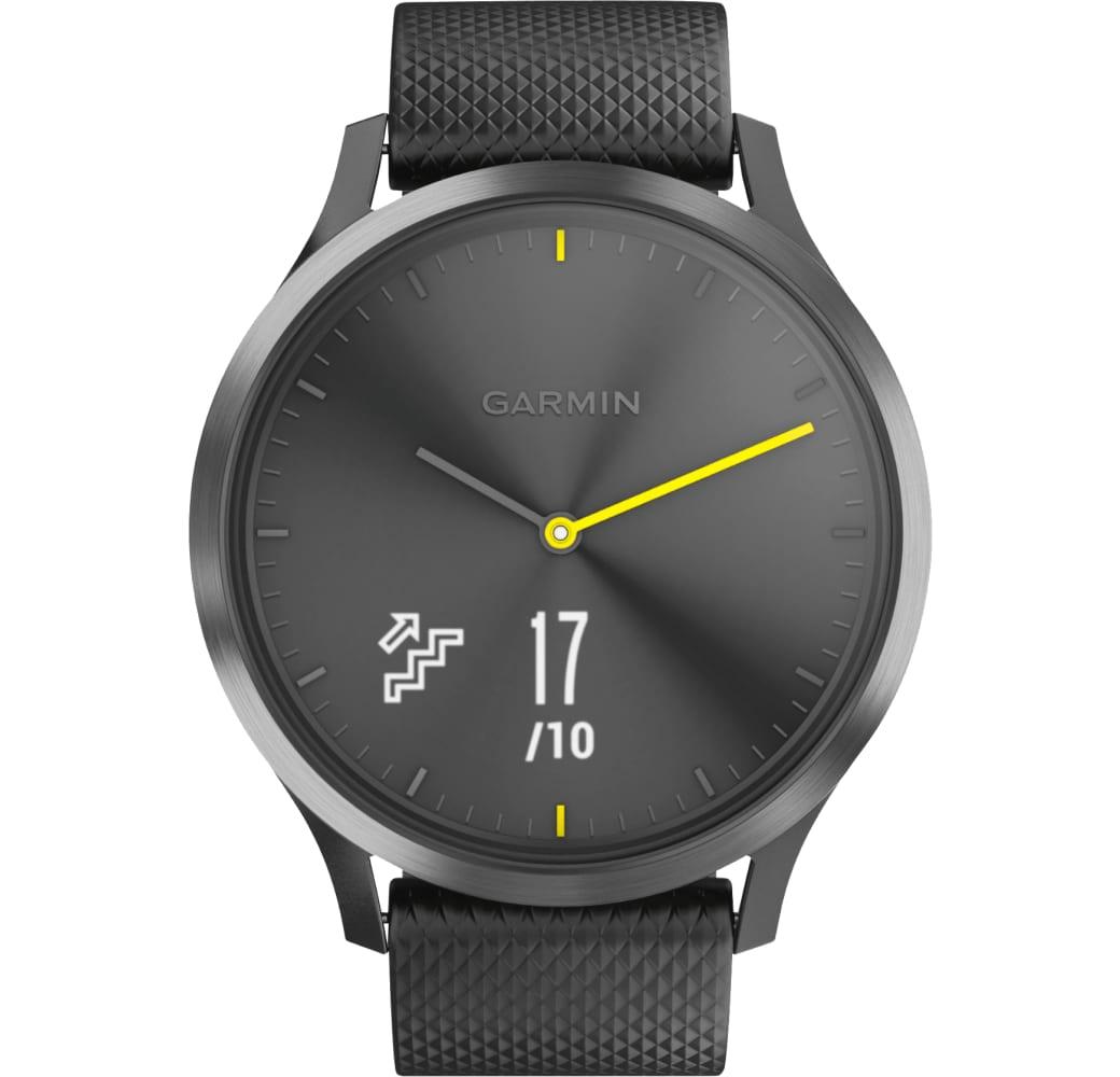 Black / Slate Garmin vívomove HR Sport Smartwatch, L.1