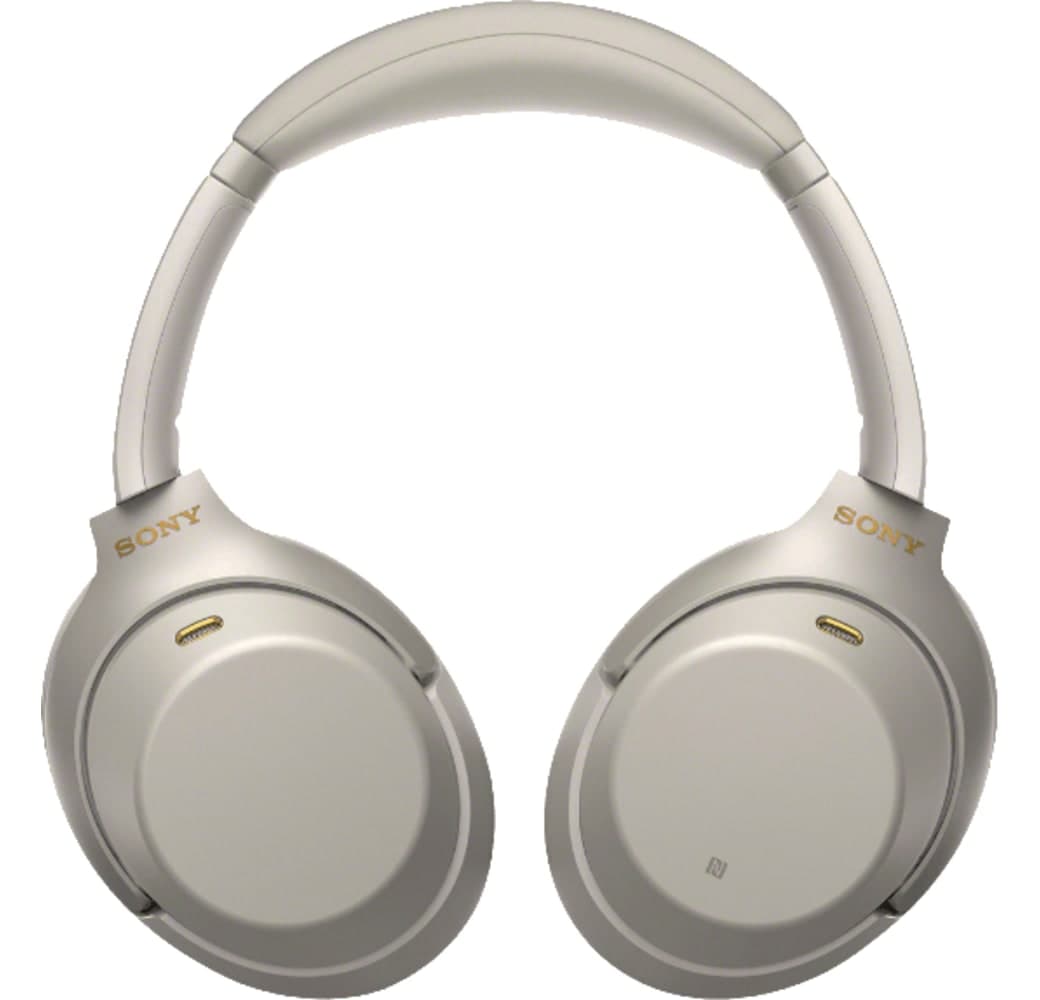 Silver Sony WH-1000 XM3 Over-ear Bluetooth Headphones.4