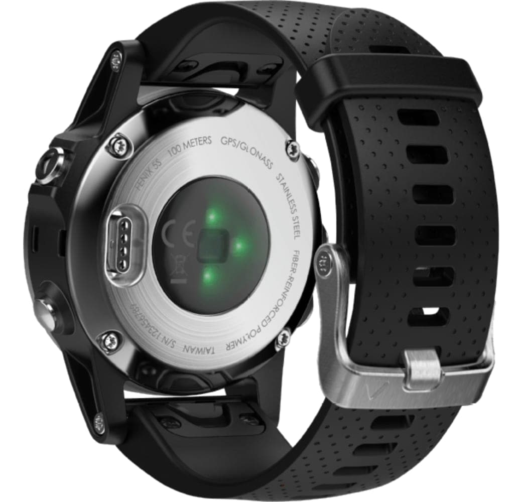 Schwartz Garmin Fēnix® 5S GPS-Sportuhr.4