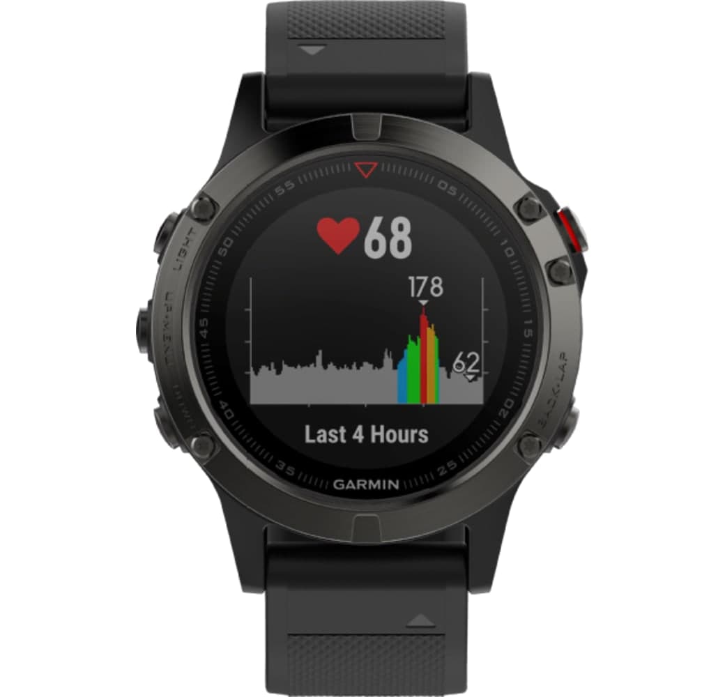 Grau/Schwarz Garmin Fēnix® 5 GPS-Sportuhr.1