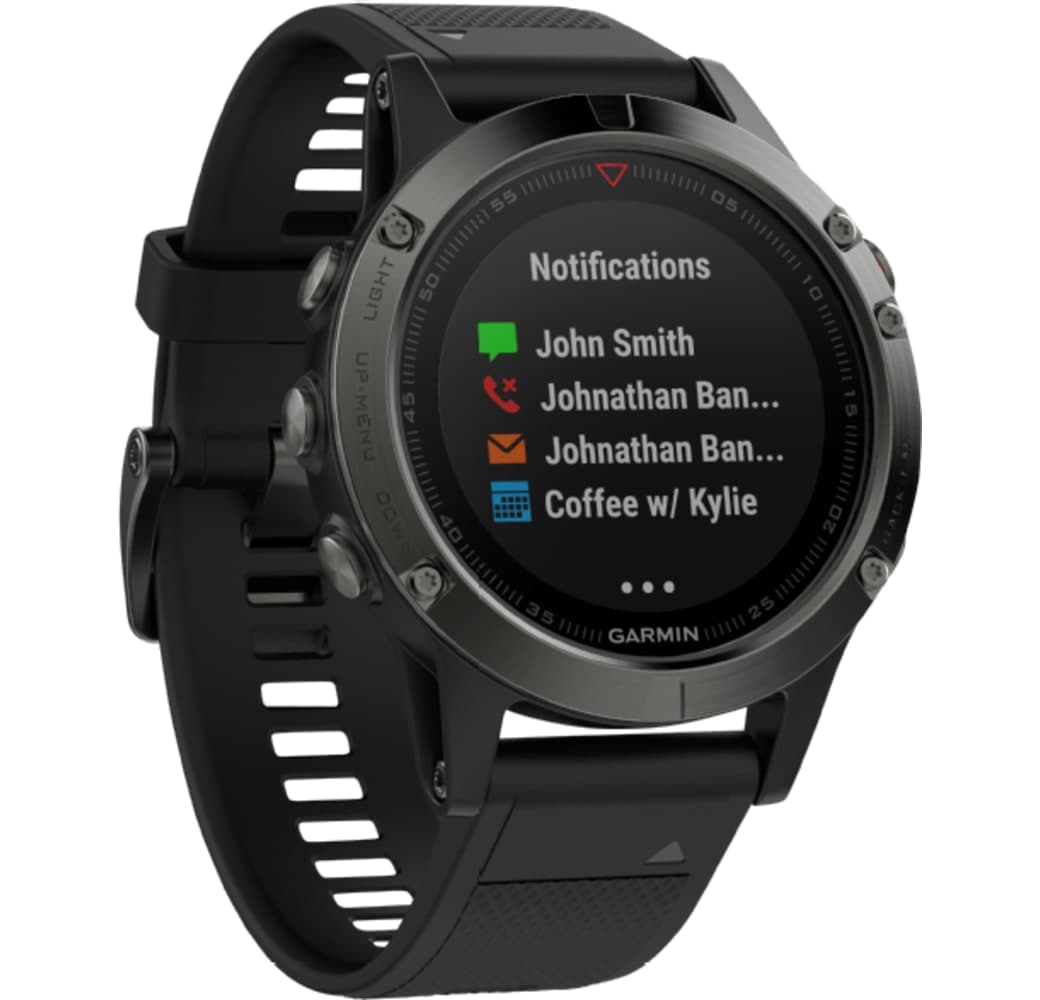 Grau/Schwarz Garmin Fēnix® 5 GPS-Sportuhr.4
