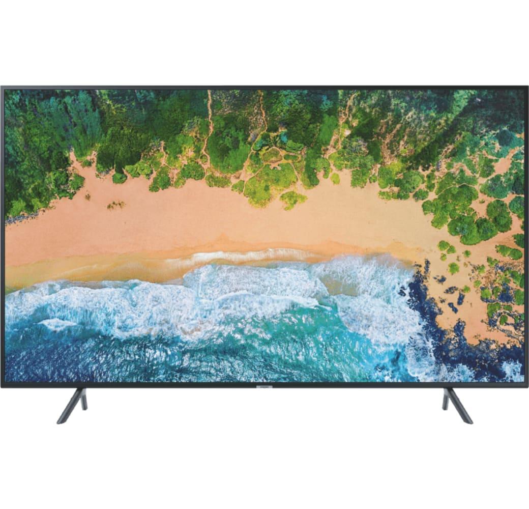 Schwarz Samsung 55" TV.1