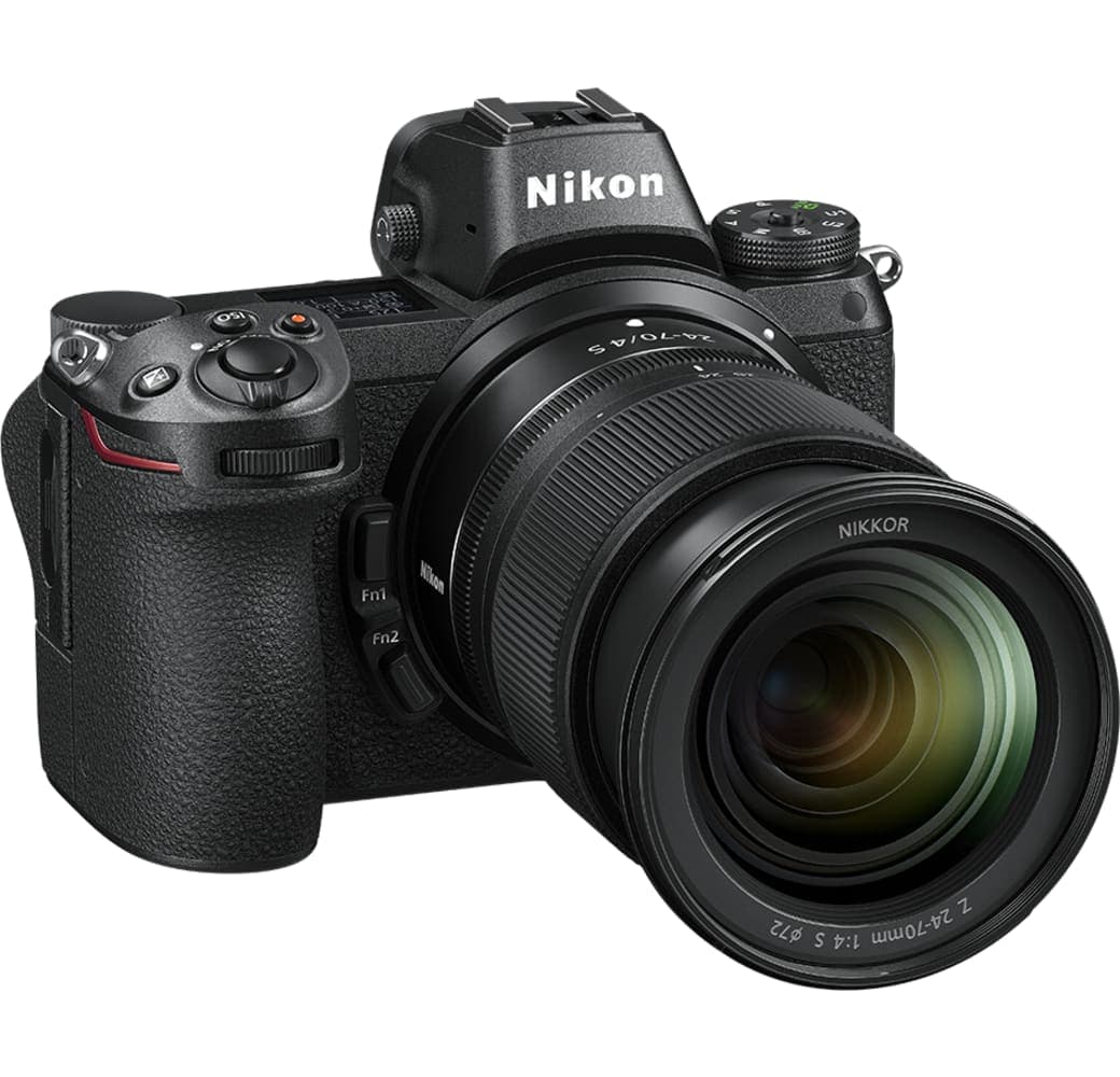 Black Nikon Z6 + Nikon Z 24-70mm f/4.0 S + FTZ Adapter, Kit.2