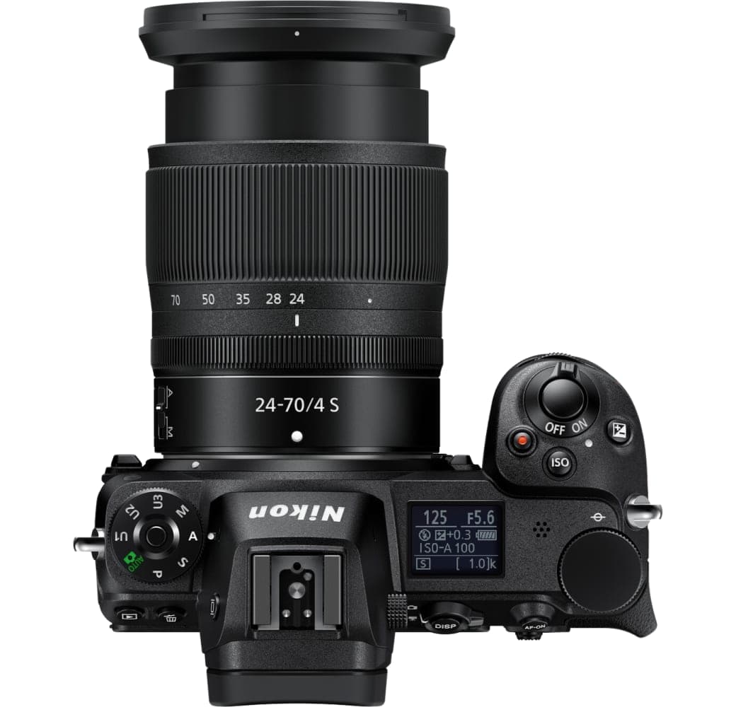 Black Nikon Z6 + Nikon Z 24-70mm f/4.0 S + FTZ Adapter, Kit.3