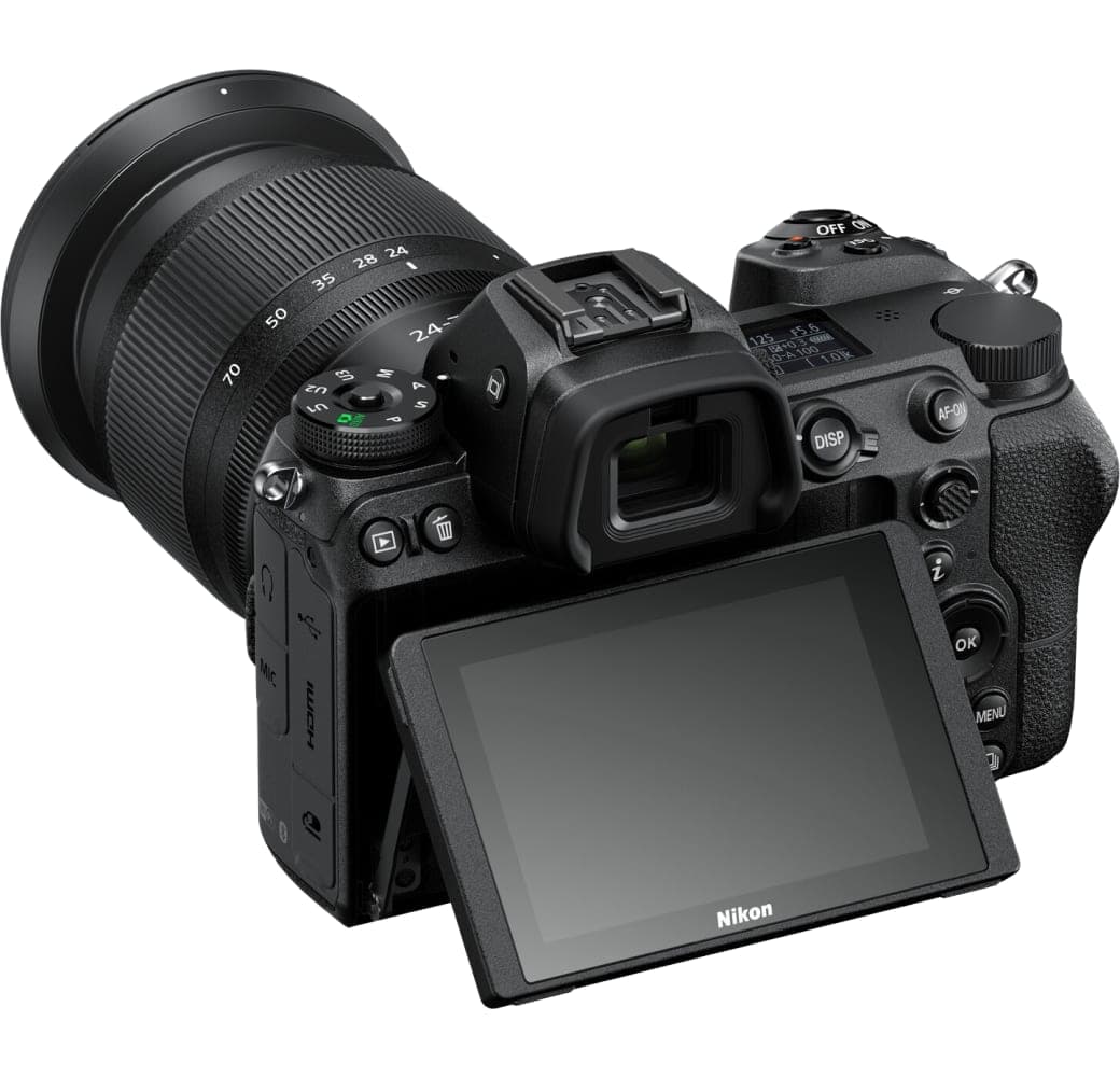 Black Nikon Z6 + Nikon Z 24-70mm f/4.0 S + FTZ Adapter, Kit.4