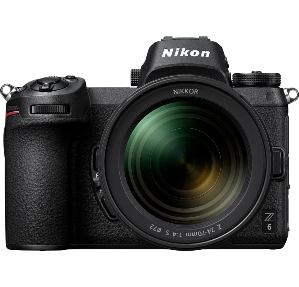Black Nikon Z6 + Nikon Z 24-70mm f/4.0 S + FTZ Adapter, Kit.7
