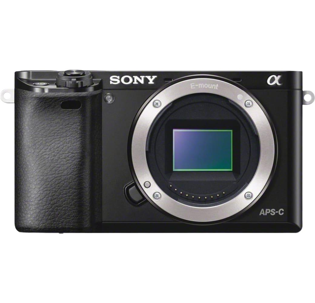 Black Sony Alpha 6000 Camera Kit with E PZ 16-50 mm f/3.5-5.6 OSS Lens.6