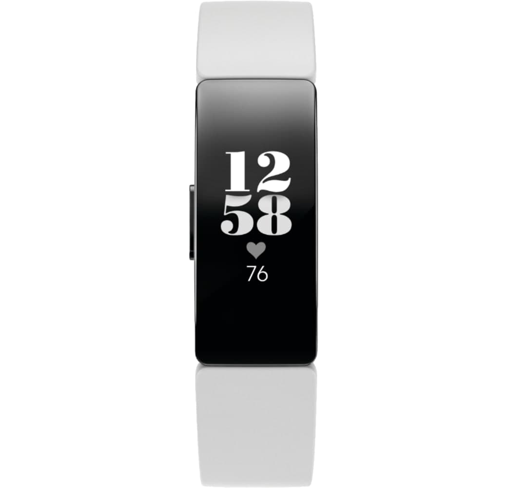 White / Black Fitbit Inspire HR Activity Tracker.1