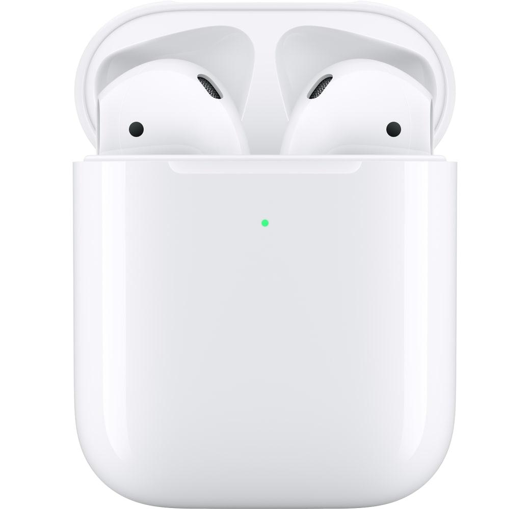 White Apple AirPods with Wireless Charging Case (2019 Gen 2).1