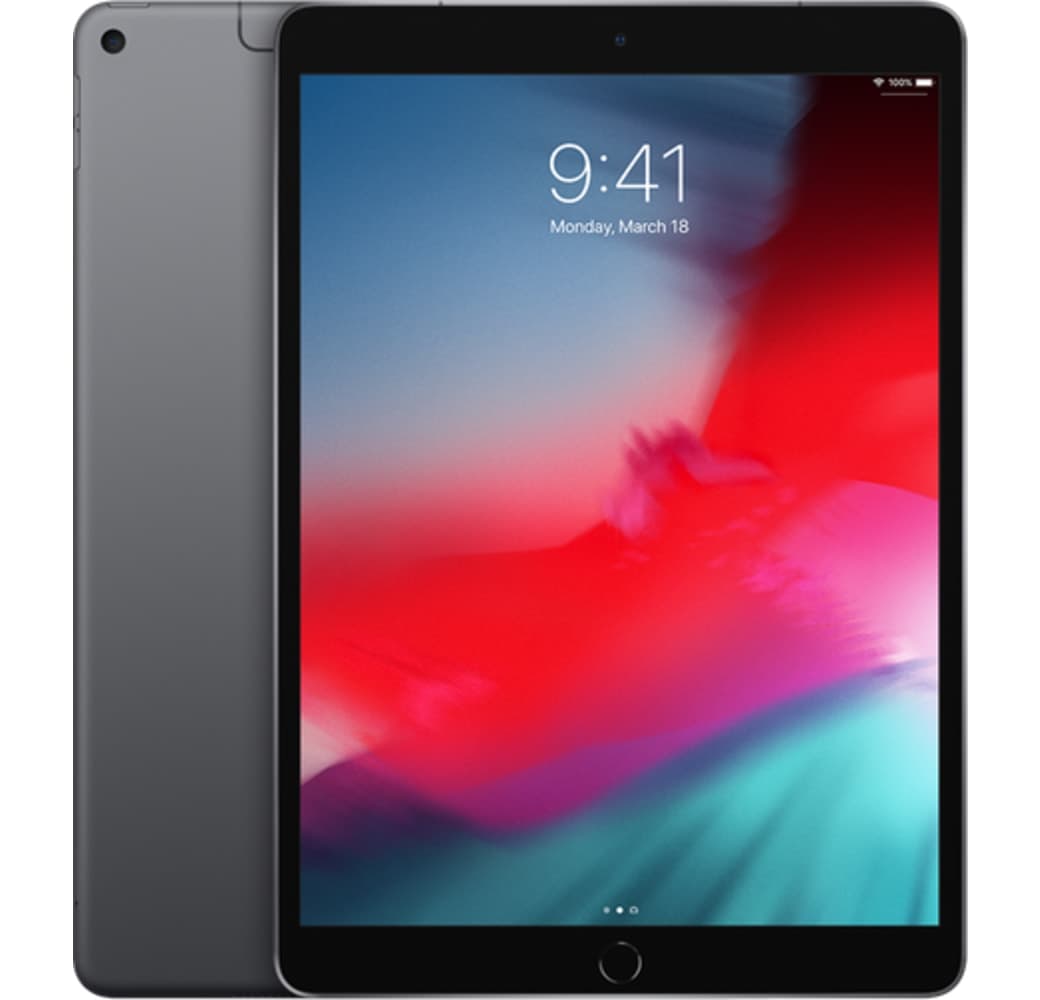 Space Grey Apple iPad Air Wi-Fi + Cellular (2019).1