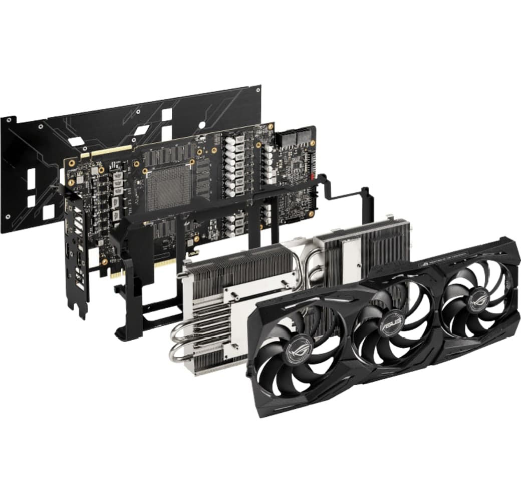 Negro Asus ROG Strix GeForce® RTX™ 2080 Ti OC Tarjeta gráfica.3