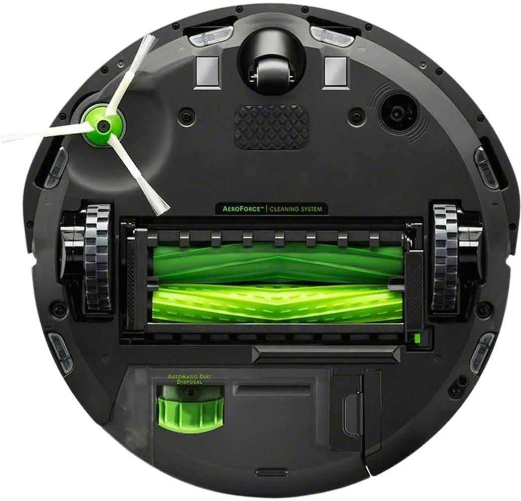 Black iRobot Roomba i7+ Vacuum Cleaner Robot with Dirt Disposal Station.3