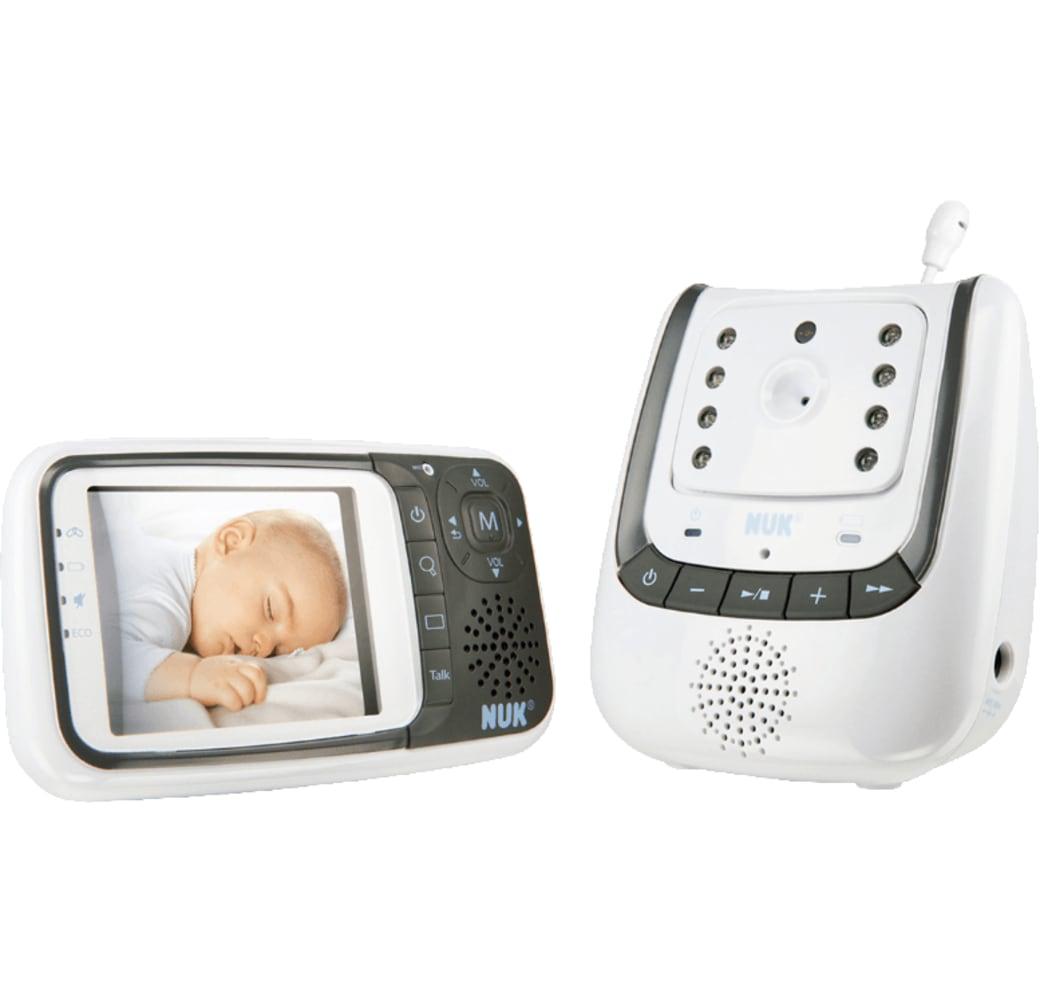 White NUK 1942156284 Eco Control plus Video Baby Monitor.1