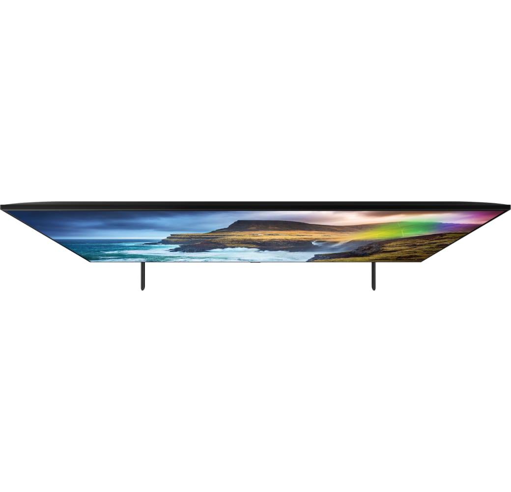 Black Samsung TV 55" Q70R.4