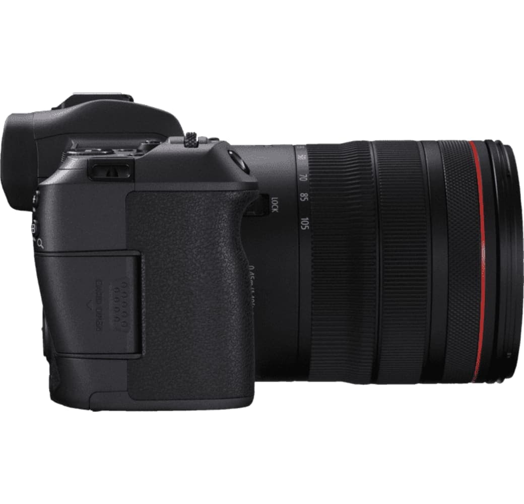 Schwarz Canon EOS R + RF 24-105mm f/4.0 + EF-EOS R Adapter.4