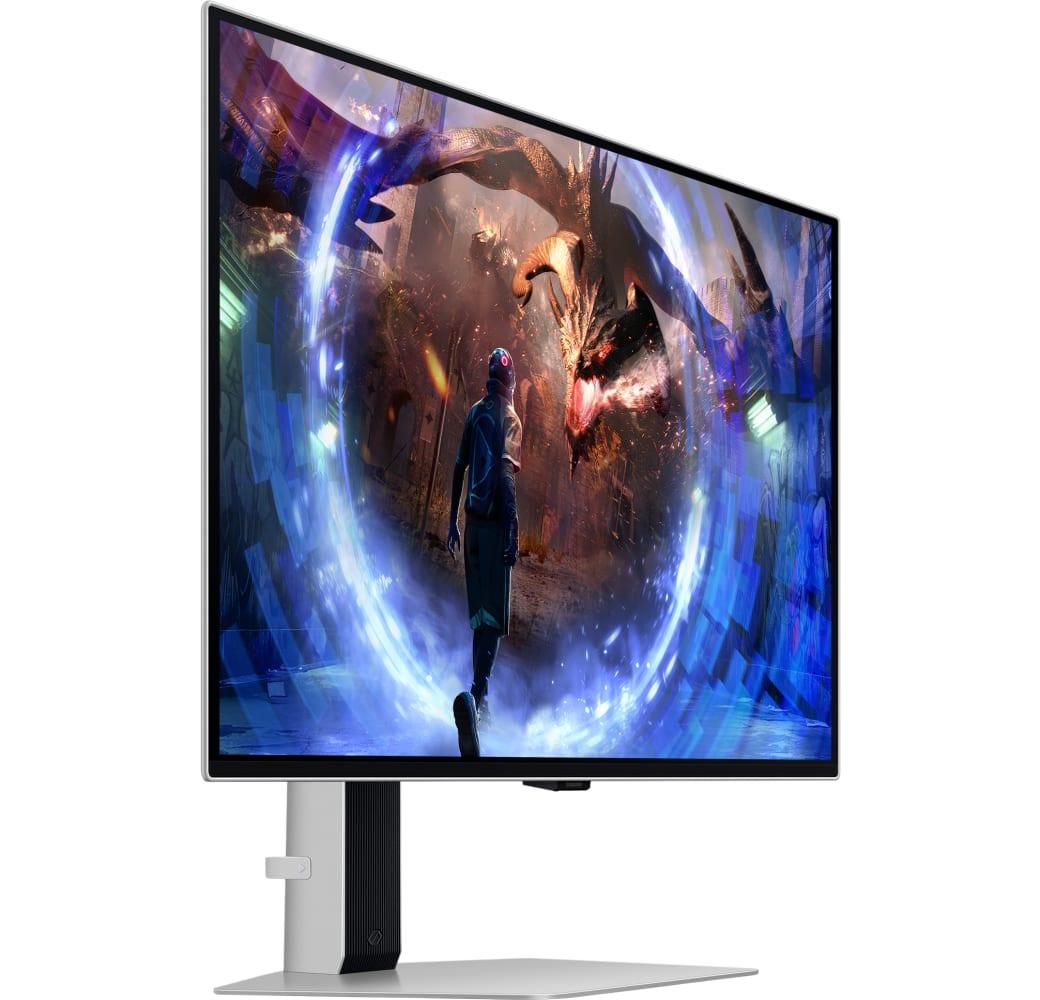 Silber Samsung - 27" Samsung Odyssey Gaming Monitor OLED G60SD (27") LS27DG600SUXEN.2