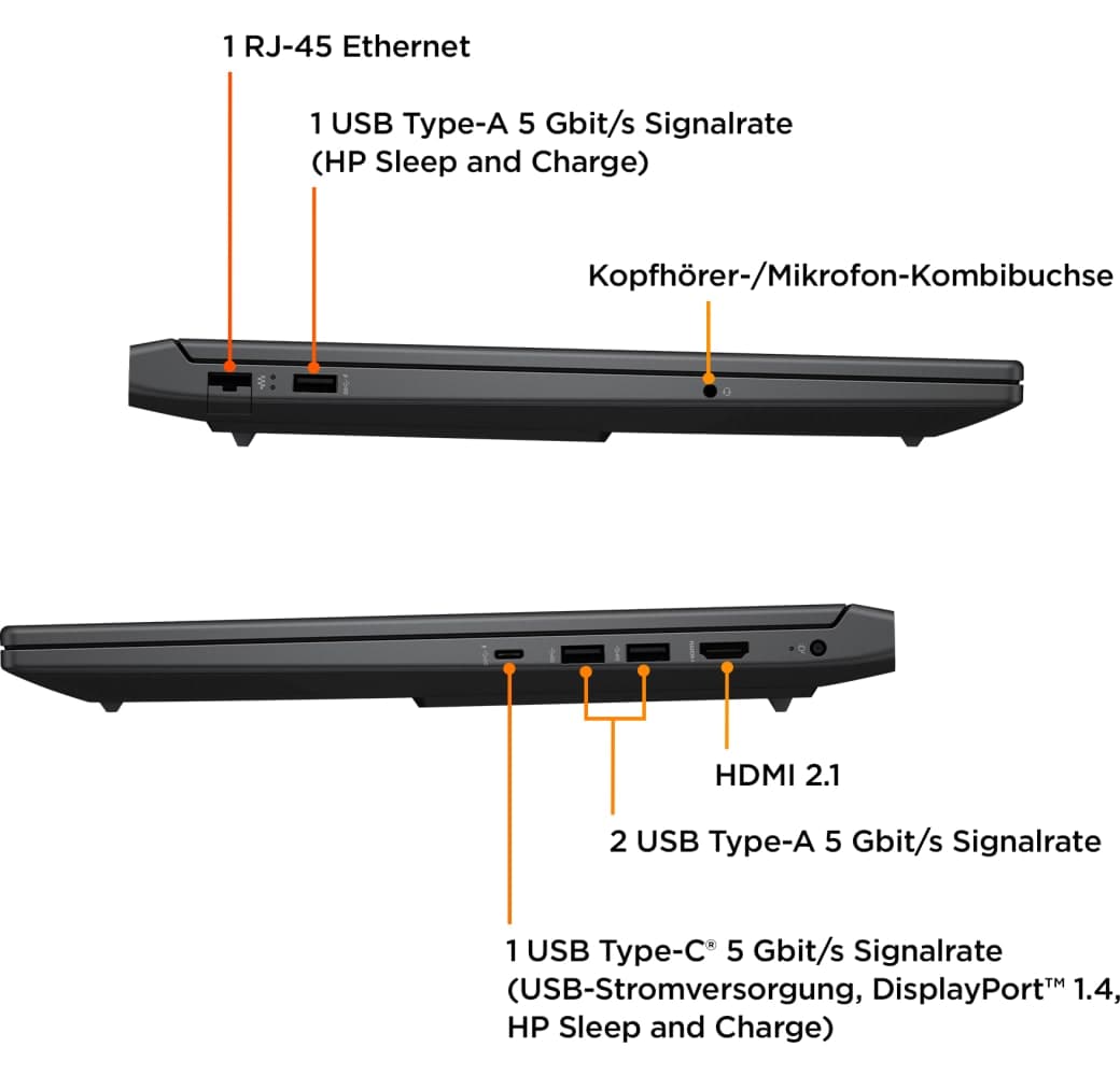 Mica Silver HP Victus 16-r1077ng Gaming Notebook - Intel® Core™ i7-14700HX - 16GB - 512GB SSD - NVIDIA® GeForce RTX™ 4070.9
