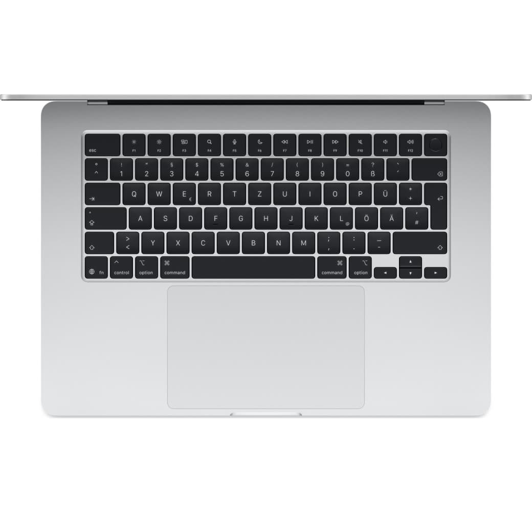 Silver Apple MacBook Air 15" Laptop - Apple M4 - 16GB - 512GB SSD - Apple Integrated 10-core GPU - German (QWERTZ).2