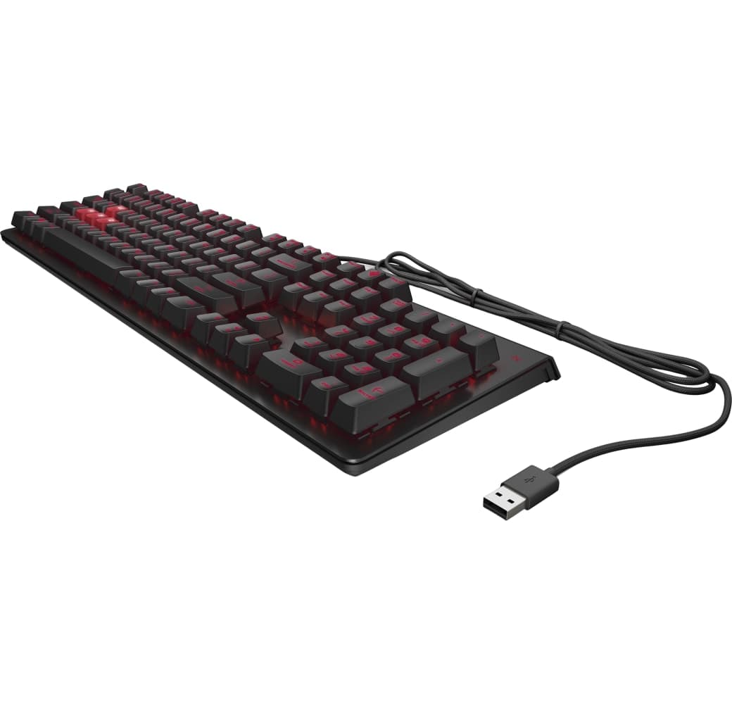 Black HP Encoder Gaming Keyboard (Brown).2