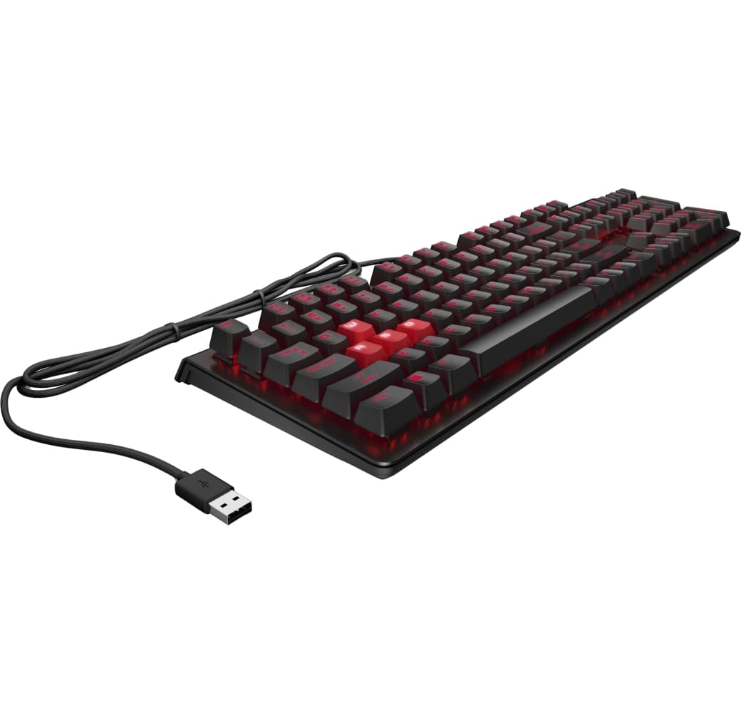 Black HP Encoder Gaming Keyboard (Brown).3