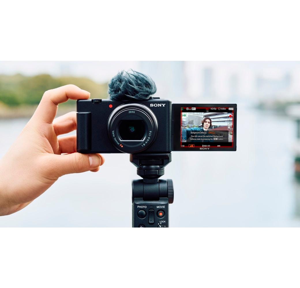 Black Sony ZV-1 Mark Vlogging Camera.5