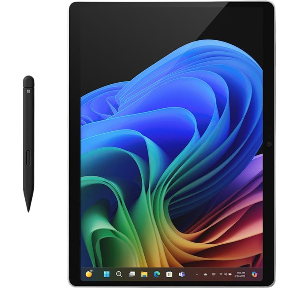 Platina Microsoft Surface Pro, Copilot+ PC, 13” Touchscreen, Snapdragon® X Plus, 16GB RAM, 256GB SSD, 11. Edition (only Tablet, without adaptor).3