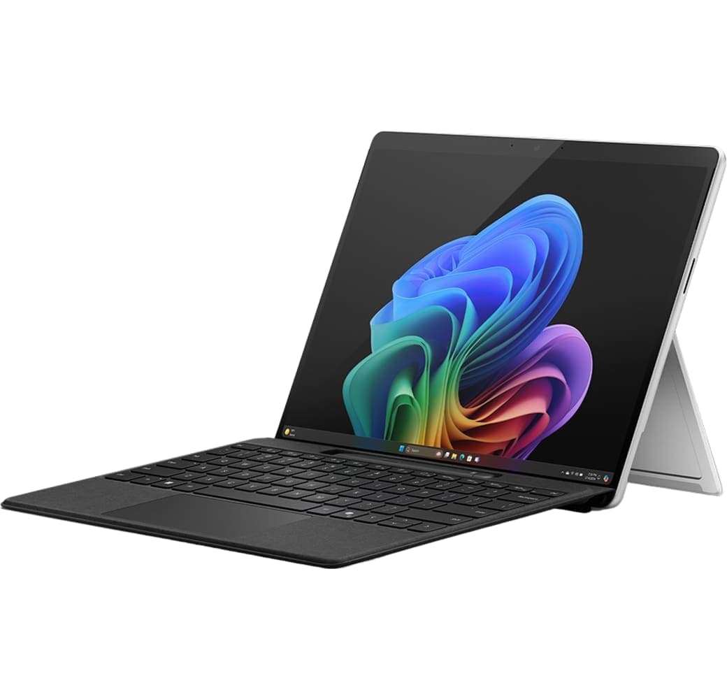 Platina Microsoft Surface Pro, Copilot+ PC, 13” Touchscreen, Snapdragon® X Plus, 16GB RAM, 256GB SSD, 11. Edition (only Tablet, without adaptor).5