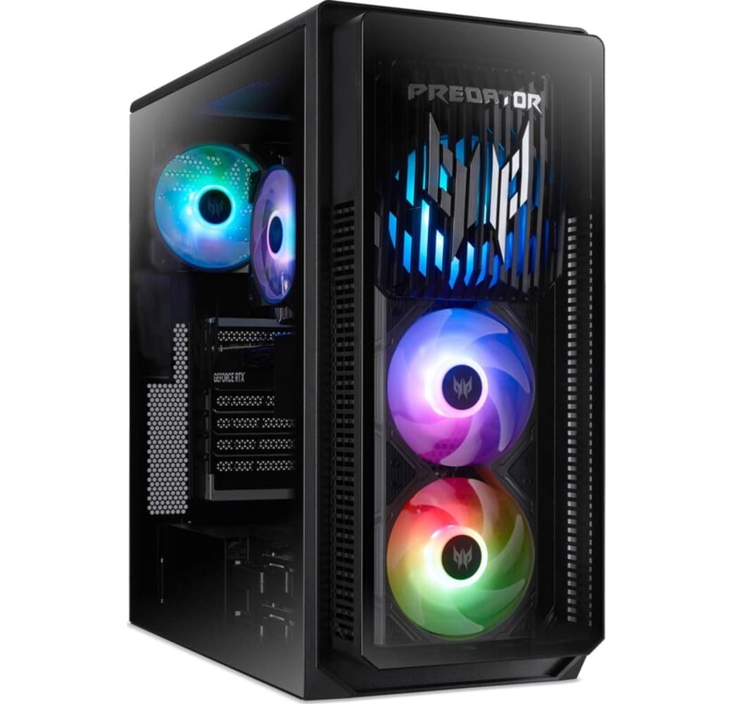 Zwart Acer Predator Orion 5000 (PO5-660) Gaming Desktop - Intel® Core™ Ultra 7-265F - 32GB - 2TB SSD - NVIDIA® GeForce® RTX™ 5070.1