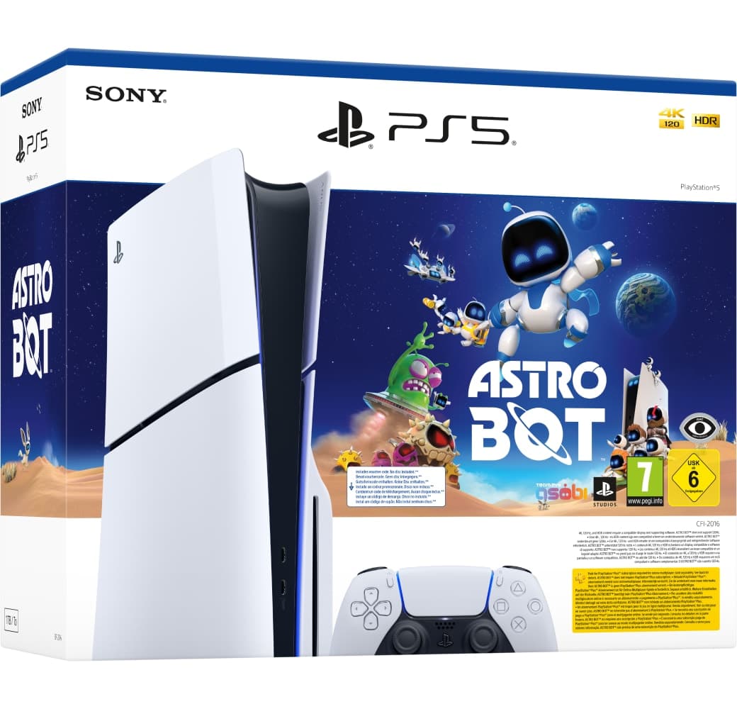 Weiß Sony PlayStation 5 Slim Console Astro Bot Bundle.2