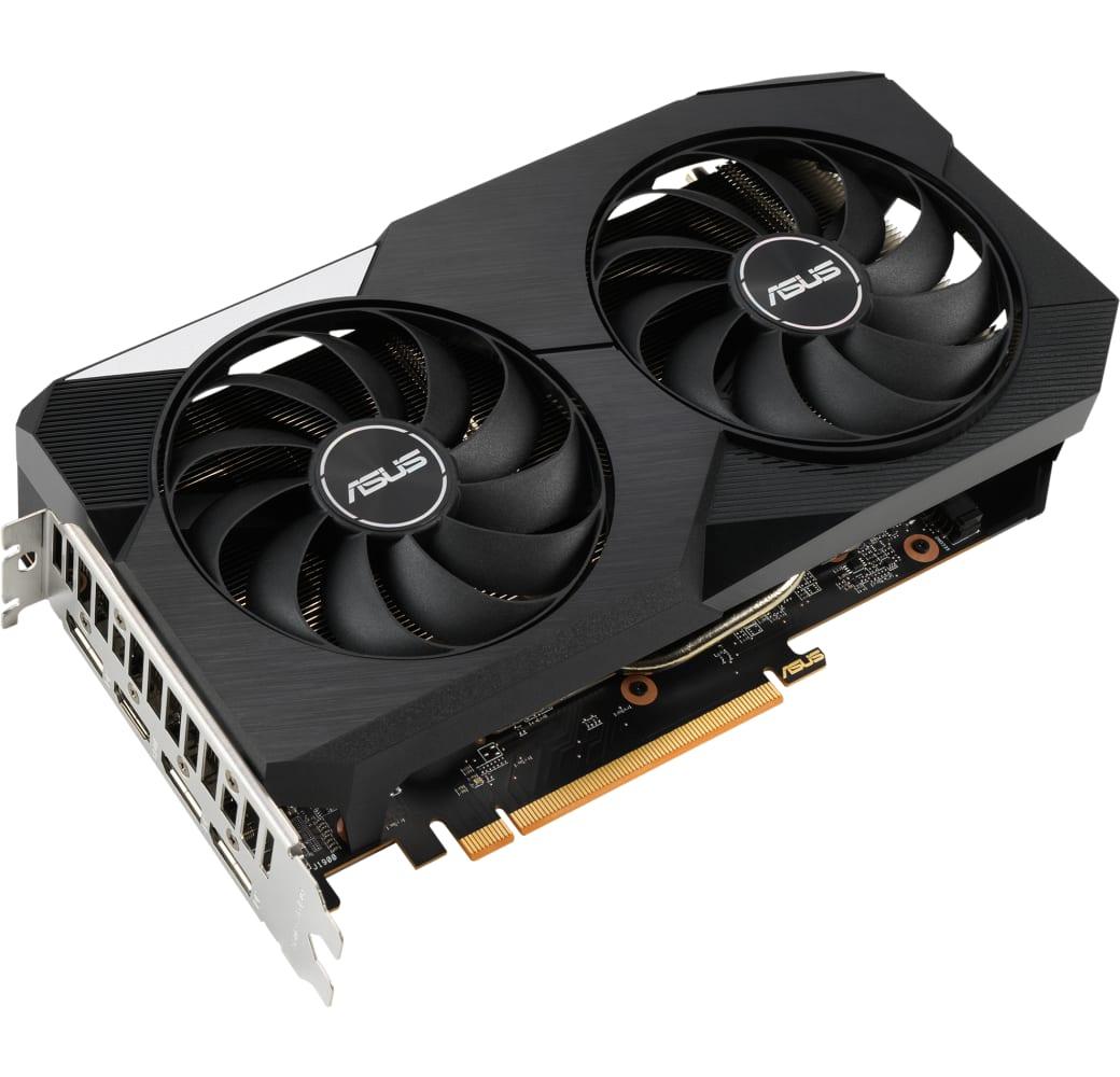 Zwart Asus Dual Radeon™ RX 6600XT Graphics Card.1