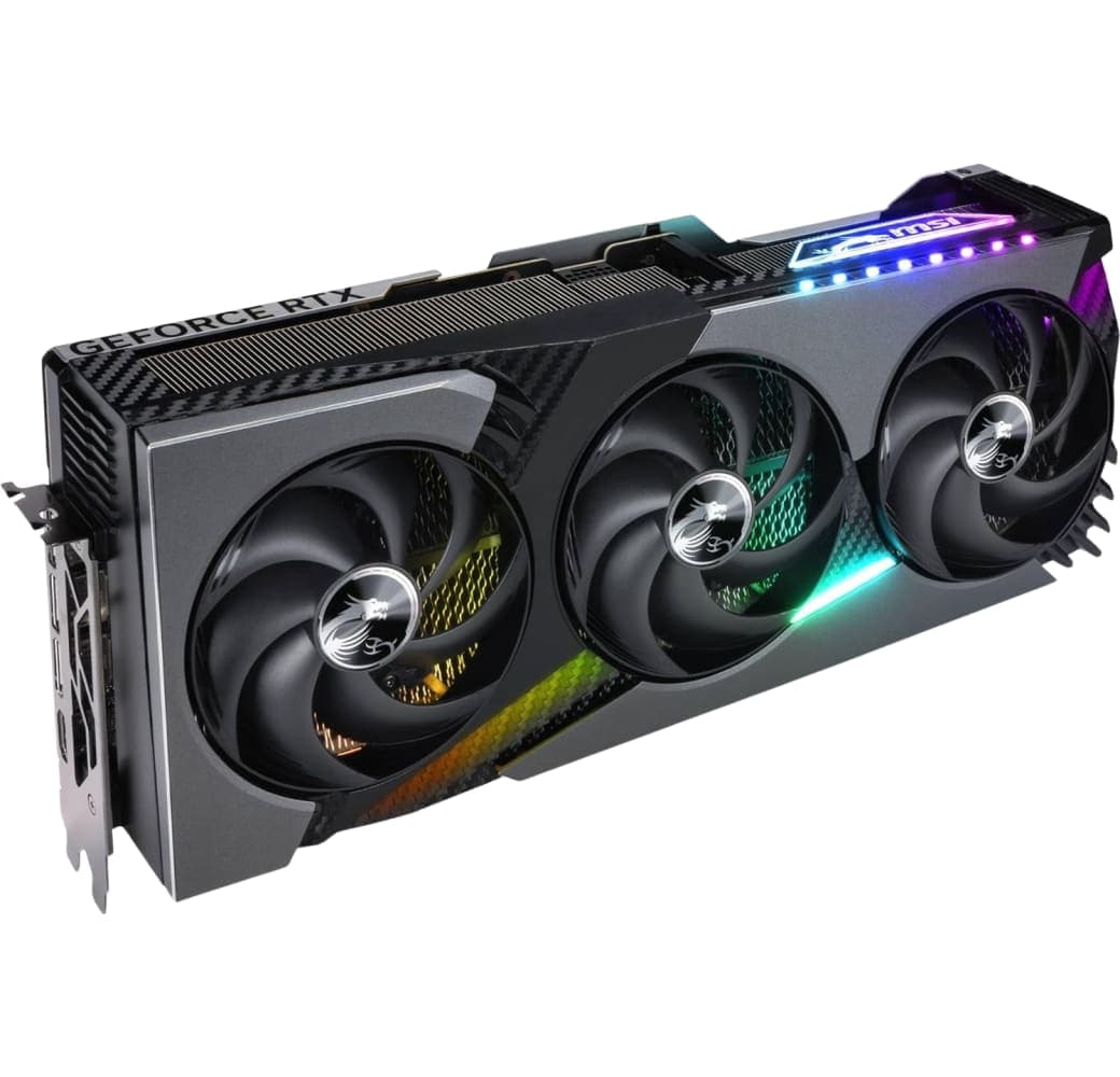 Black Graphics Card MSI GeForce RTX 5090 Vanguard 32GB GDDR7.2
