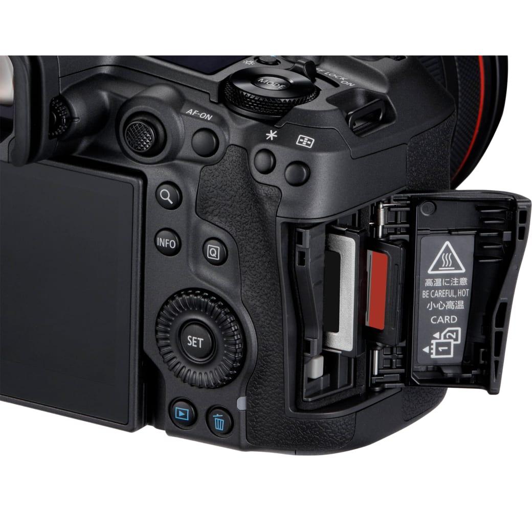 Negro Canon EOS R5 Mark II.4