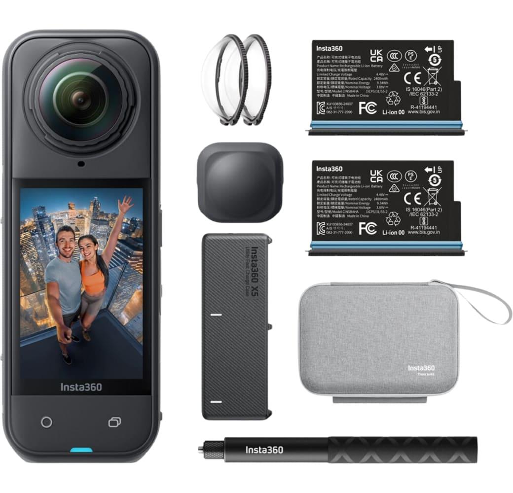 Schwarz Insta360 X5 - Essentials Bundle.6