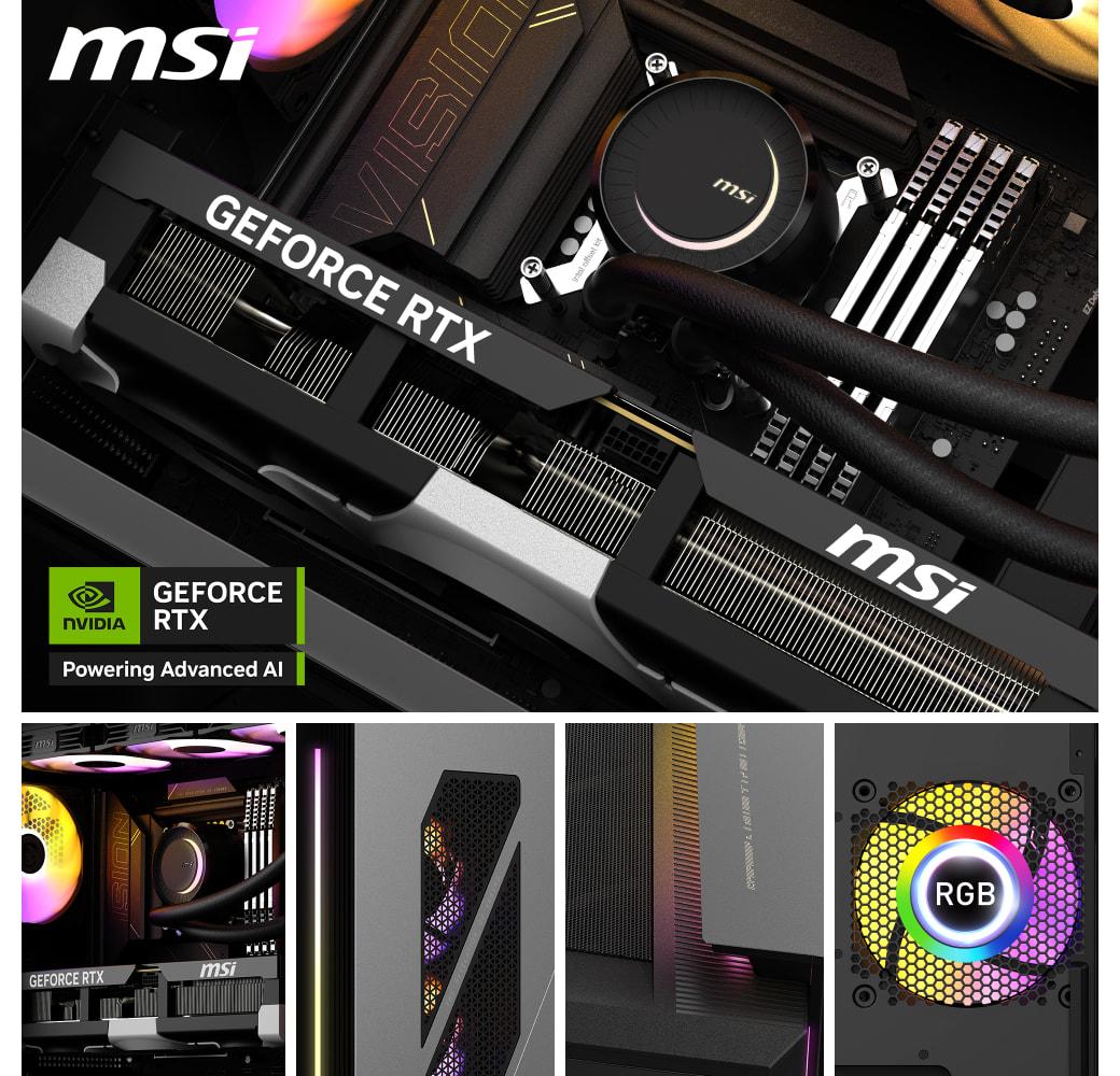 Black MSI MEG Vision X AI 2NVV7-009AT Gaming PC - Intel® Core™ Ultra 7-265K - 32GB - 2TB SSD - NVIDIA® GeForce® RTX™ 5080.6