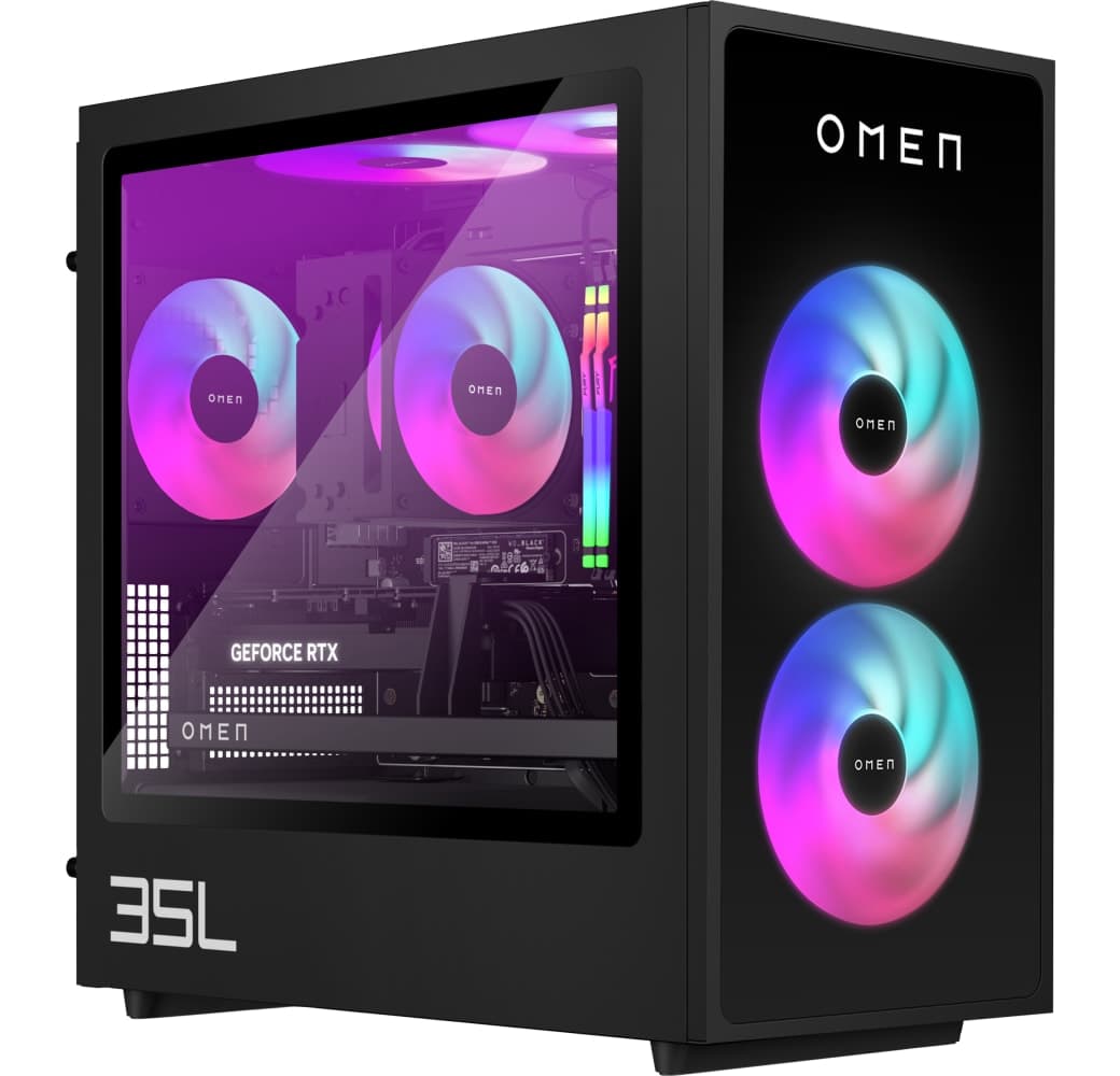 Schwarz HP OMEN 35L GT16-0064ng Gaming Desktop - Intel® Core™ Ultra 7-265F - 32GB - 1TB SSD - NVIDIA® GeForce® RTX™ 5070.4