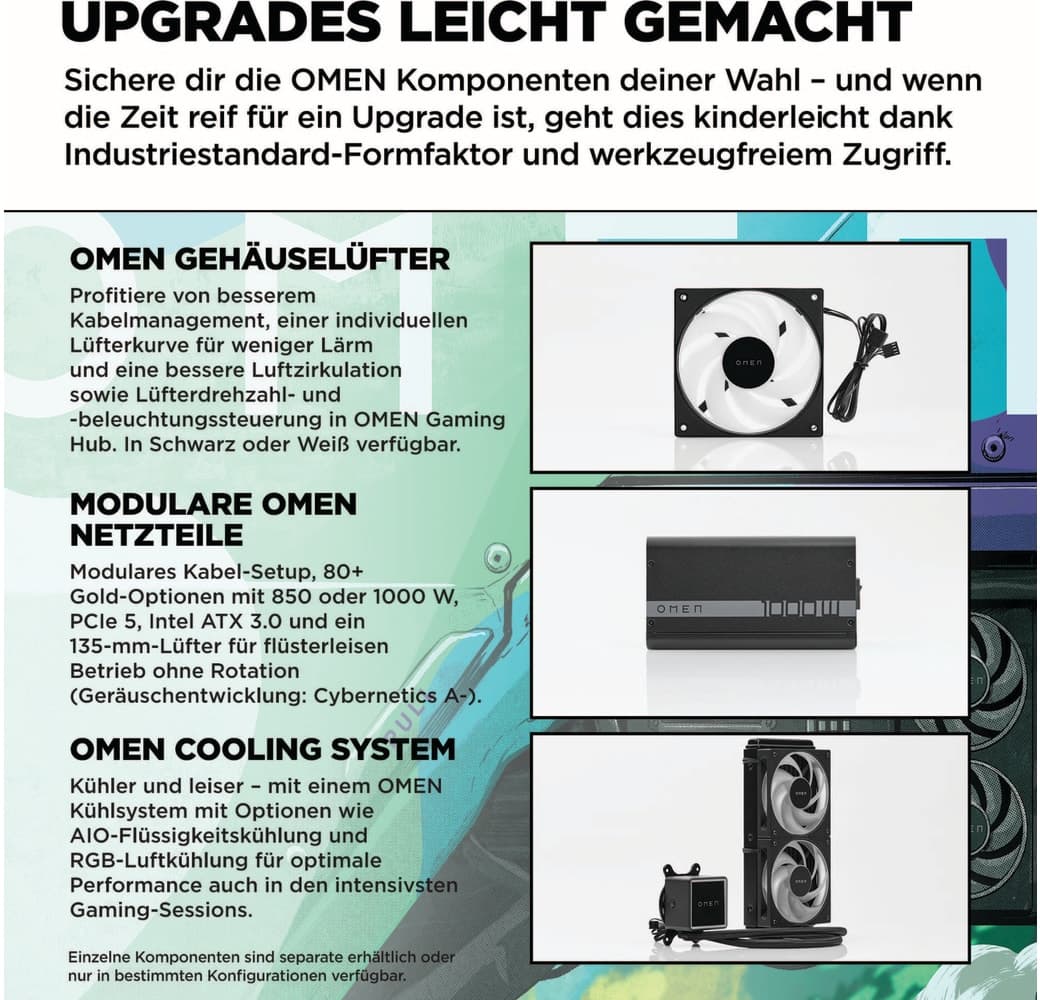 Schwarz HP OMEN 35L GT16-0064ng Gaming Desktop - Intel® Core™ Ultra 7-265F - 32GB - 1TB SSD - NVIDIA® GeForce® RTX™ 5070.7