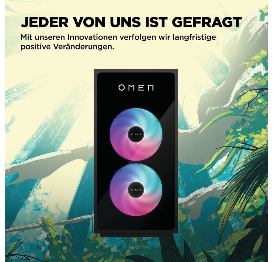 Schwarz HP OMEN 35L GT16-0064ng Gaming Desktop - Intel® Core™ Ultra 7-265F - 32GB - 1TB SSD - NVIDIA® GeForce® RTX™ 5070.9