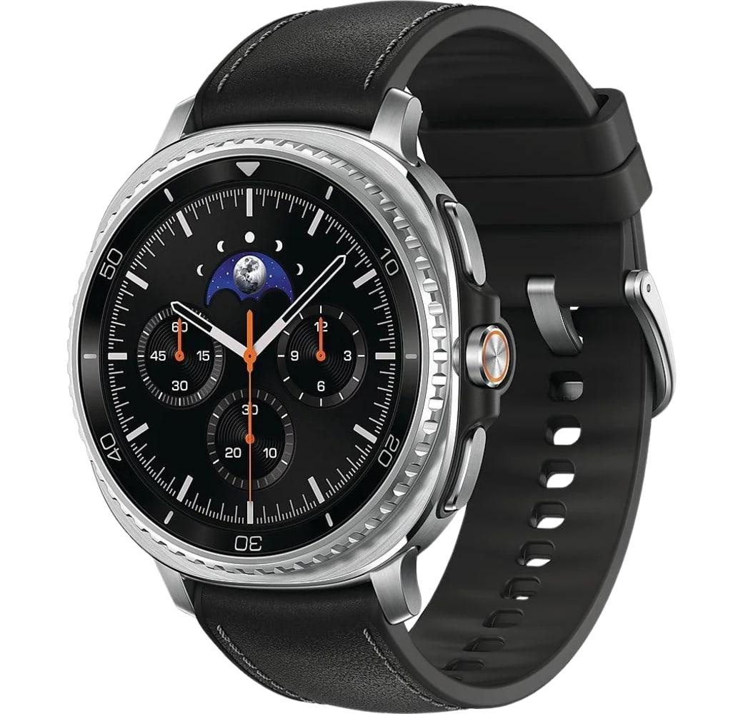 Black Samsung Galaxy Watch8 Classic Smartwatch, Stainless Steel Case, 46mm.1