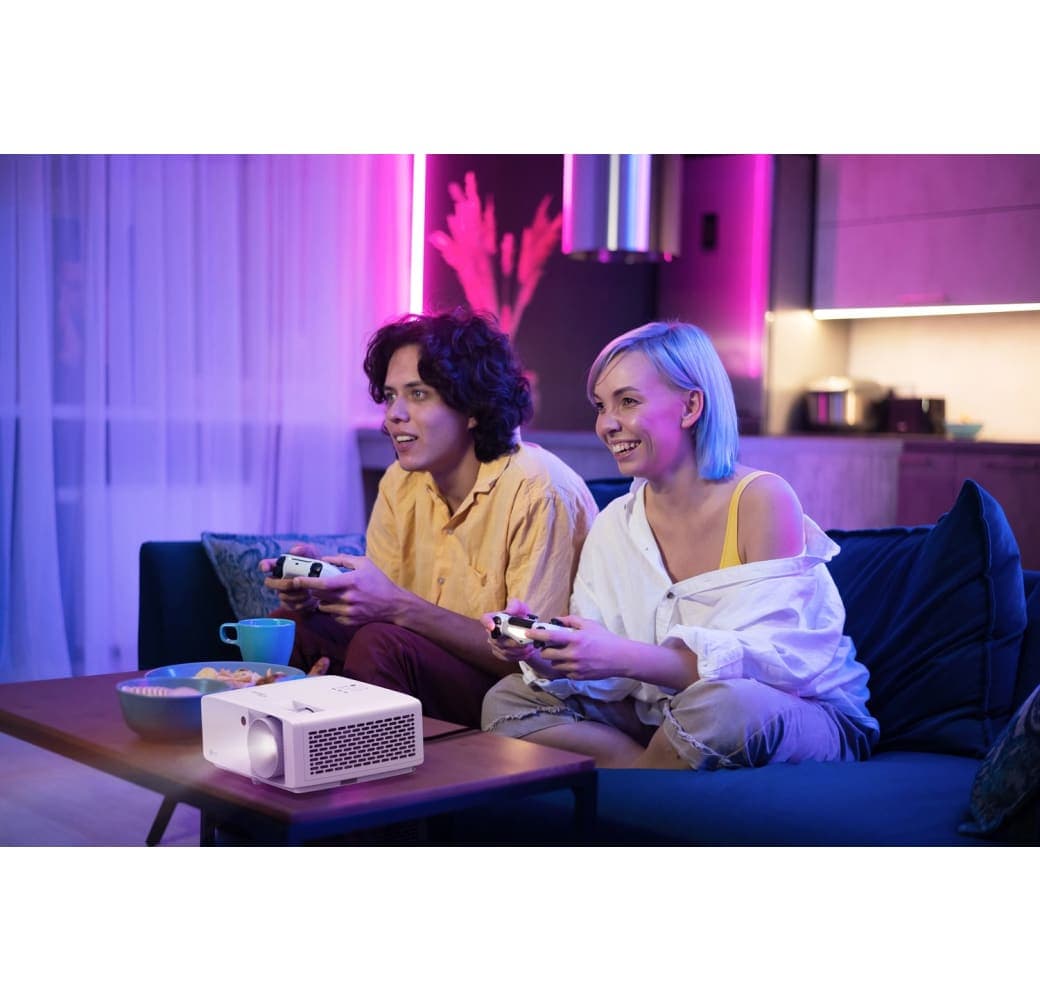 Weiß Optoma UHZ66 Laser Beamer - 4K.7