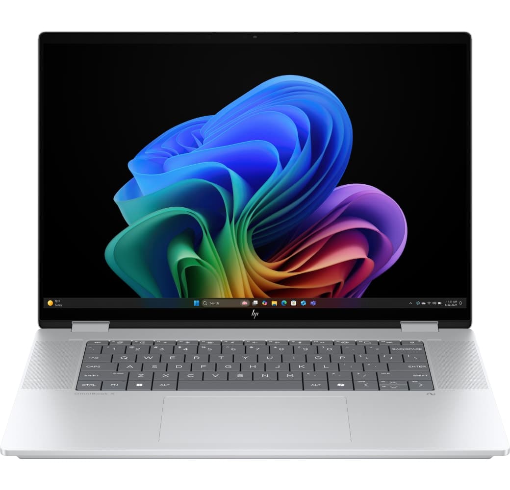 Gletschersilber HP OmniBook X Flip 16-as0054ng Notebook - Intel® Core™ Ultra 5-226V - 16GB - 512GB SSD - Intel® Intel Arc Graphics.2